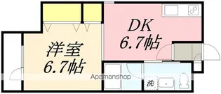 メゾンKYOYA【303号室】の間取り