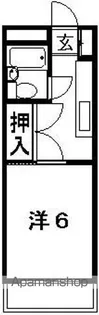 コーポすばる【102号室】の間取り