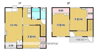 エスポワール栄田【A号室】の間取り