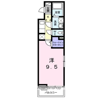 K’S シエージィ B【3階】の間取り