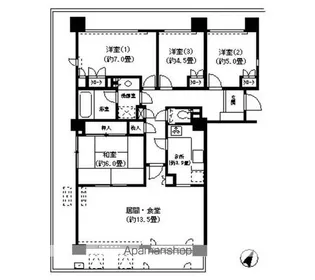パティオ本牧【5階】の間取り