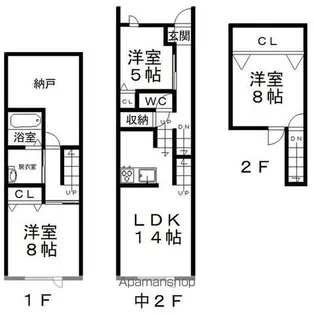 SIENA【1階】の間取り