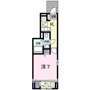 東京都八王子市台町3丁目【アパート】の間取り
