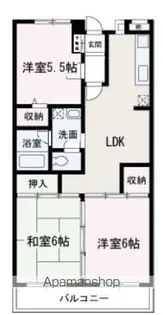 (S)プレミール【208号室】の間取り