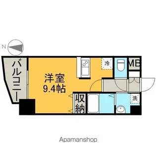 プレサンス泉アーバンゲート【6階】の間取り