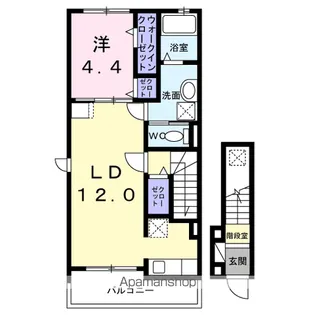 FOUR【2階】の間取り