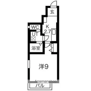 FIRST花巻【1階】の間取り