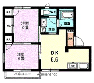 エクメーネ【2階】の間取り
