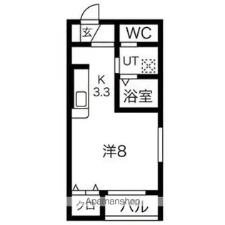 プラムツリーC棟【2階】の間取り