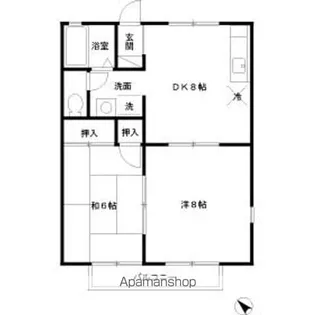ファーストハイツ福王台【105号室】の間取り