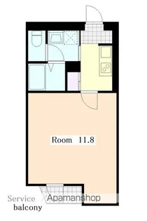 LIVES RESIDENCE 東桜【4階】の間取り