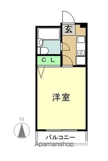 ハイツリバーサイド【3階】の間取り