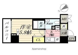 LUMEED横濱鶴見【3階】の間取り