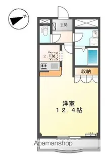 サンヒルズ小垣江【1階】の間取り