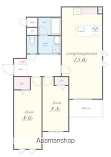 STADT NERIMAーKASUGACHO【2階】の間取り