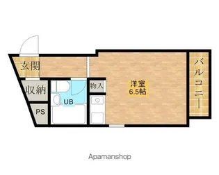 グランピア小松里【205号室】の間取り