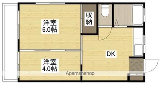本浦石橋ビル【2階】の間取り