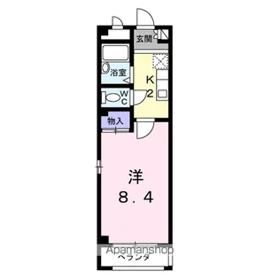 リヴェールマキ【1階】の間取り