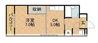 グランテット【2階】の間取り