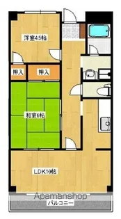アルファエステート高松町【1階】の間取り