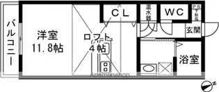 VITA美沢【202号室】の間取り