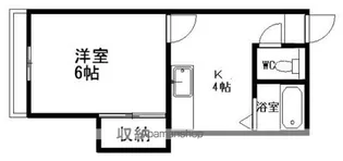 クレス東2条【305号室】の間取り