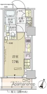 パークアクシス赤坂見附【5階】の間取り