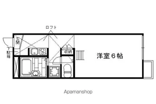 レオパレスMIRAI【2階】の間取り