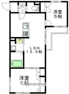 エスポワール宮前【2階】の間取り