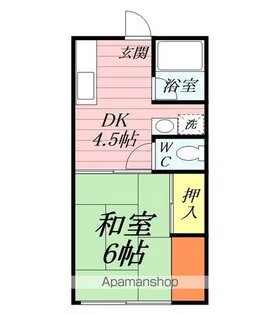 ドエルK【1階】の間取り