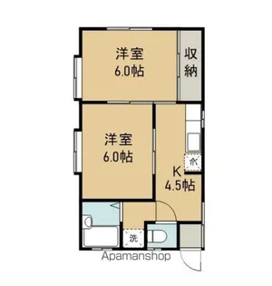 パークニッセイハイム【2階】の間取り