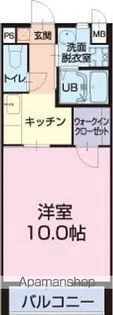 プレイアデス【1階】の間取り