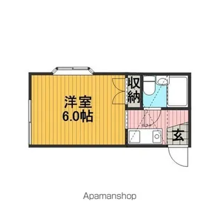 マロンハイツ【2階】の間取り