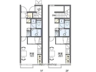 レオパレススタイリッシュコート【1階】の間取り
