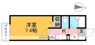 リバーサイド33【2階】の間取り