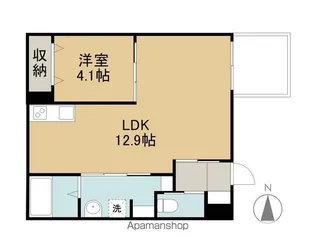 N51APARTMENT桑名【2階】の間取り