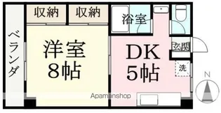 ハイツ陽光【102号室】の間取り