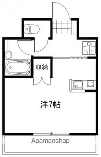 アソシエ大町【2階】の間取り