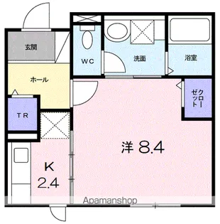 パシフィックヒルズ函館【2階】の間取り