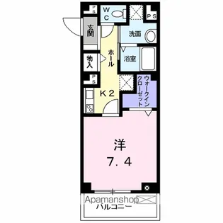 ウェスティン【3階】の間取り