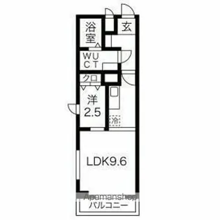 プラッツ柏木【3階】の間取り