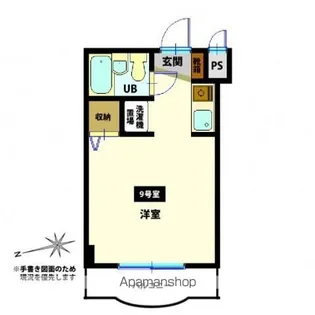 スカイコート函館【509号室号室】の間取り