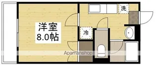 プラージュアン【1階】の間取り