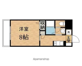 ホワイトレジデンス【3階】の間取り