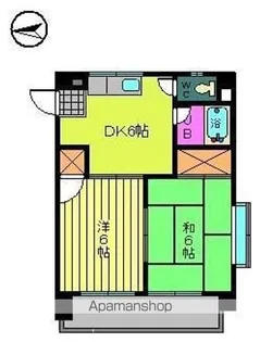ジョイフラットⅡ【303号室】の間取り