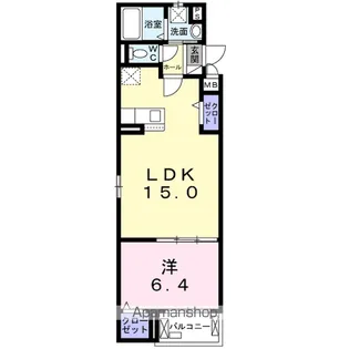 パーチェ MT【3階】の間取り