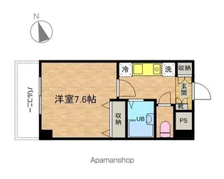 ベルデュール宮前平【5階】の間取り