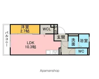 アンセム【205号室】の間取り