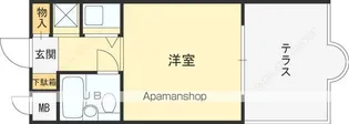 MIZUKI夙川【1階】の間取り