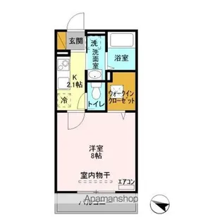 アクアマリン【2階】の間取り